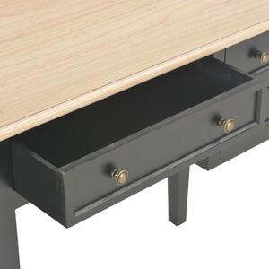 VidaXL 280071 Writing Desk Black 109,5x45x77,5 cm Wood