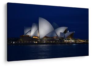 Sydney éjszakai kép (90x60 cm)