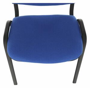 Irodai szék, kék, ISO NEW