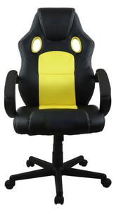 Big gamer szék basic, sárga (HM-SW110FH)