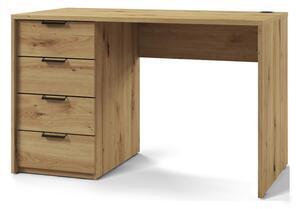 BAROLD íróasztal, 120x75x60, tölgy artisan