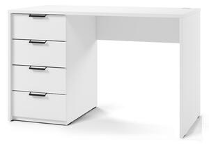 BAROLD íróasztal, 120x75x60, fehér