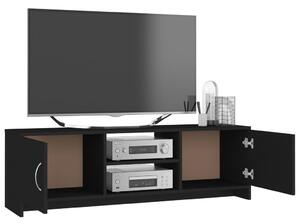 VidaXL fekete forgácslap TV-szekrény 120 x 30 x 37,5 cm
