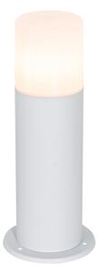 Álló kültéri lámpa fehér opálbúrával 30 cm IP44 - Odense