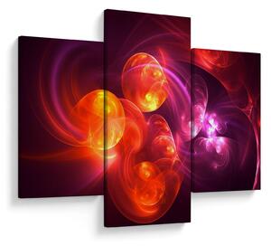Modern absztrakció képe (90x60 cm)