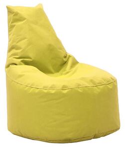 Vízálló babzsákfotel, Norm Pro, sárga