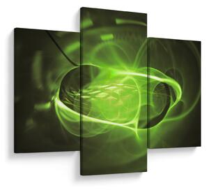 Modern absztrakt kép (90x60 cm)