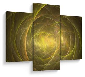 Modern absztrakt kép (90x60 cm)