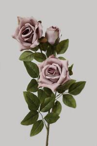 Lila mű rózsahármas 85cm