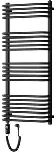 Mexen Apollo, elektromos fűtőelem 1210x550 mm + fűtőrúd 600 W, fekete, W117-1210-550-2600-70