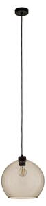 Függőlámpa TK Lighting, Cubus, dimmable, Barna / Rozsdabarna, Nappali, Üveg, Modern