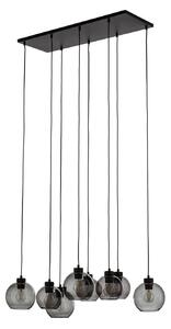 Függőlámpa TK Lighting, Cubus, dimmable, Szürke, Nappali, Üveg, Modern