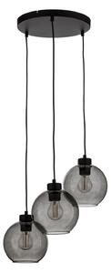 Függőlámpa TK Lighting, Cubus, dimmable, Szürke, Nappali, Üveg, Modern
