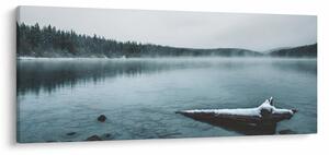 Kép - jeges északi tó (120x50 cm)