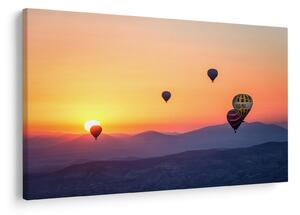 Hőlégballon képe (90x60 cm)