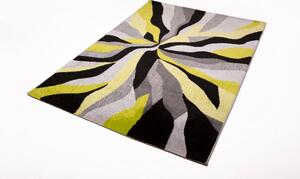 Barcelona D569A_FMF25 zöld modern mintás szőnyeg 80x150 cm