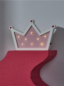 Sinsay - Korona alakú LED lámpa - pasztellpink
