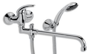 Kád csaptelep Novaservis Metalia 55 zuhanyszettel együtt 100 mm Króm 55037.0
