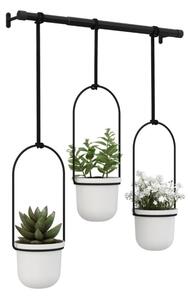 Umbra Triflora Függő Virágtartó Szett Melamin Fehér