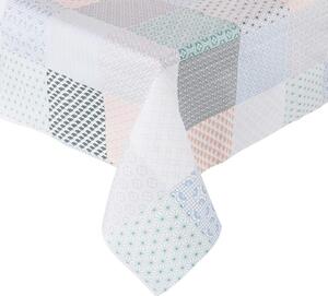 WATERPROOF lemosható asztalterítő, patchwork 110 x 110 cm