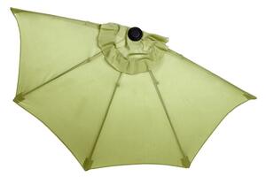 SIESTA napernyő félkör alakú, olíva zöld 94cm