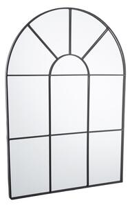 FINESTRA ablak formájú tükör, fekete 50 x 70cm
