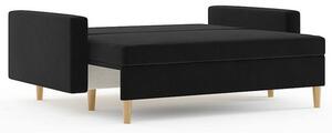 ETNA II MODEL 2 kisméretű kinyitható kanapé Fekete