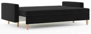 ETNA MODEL 2 nagyméretű kinyitható kanapé Fekete
