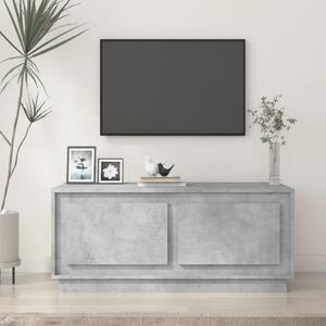 Betonszürke szerelt fa dohányzóasztal 102x50x44 cm