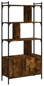 VIDAXL - Polcrendszer - Füstös Tölgy - 76,5x30x154,5 cm