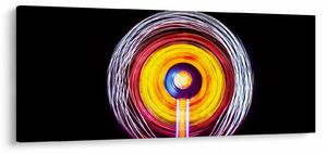 Fények a körben képe (120x50 cm)