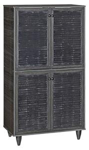 Cipősszekrény Ronan, wenge, 70.5x35x122 cm