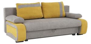 Háromszemélyes kanapé Bolivia (sárga + szürke). 788094