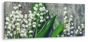A gyöngyvirág képe (120x50 cm)