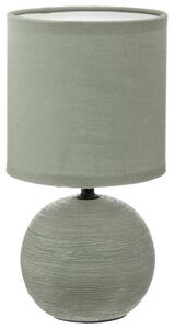 Éjjeli lámpa, E14 60W, PWL-1210, khaki kerámia, D13x25cm