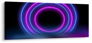 A színes körök képe (120x50 cm)