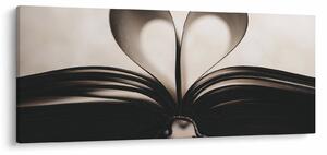 A könyv képe (120x50 cm)
