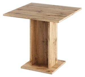 Étkezőasztal, wotan tölgy, 79x79 cm, EUGO