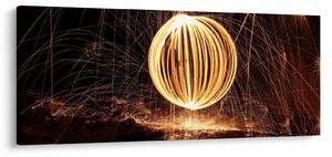 Fénygolyók képe (120x50 cm)