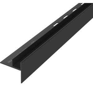 Mexen Line-B zuhany üveg lejtő profil 120 cm jobb, fekete - 187004120R