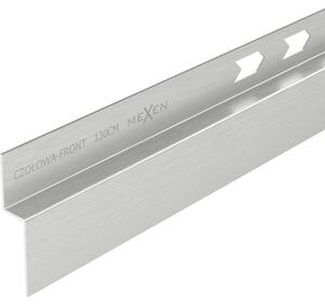 Mexen Line-B elülső zuhanytálca szegély 130 cm, inox - 181003130U
