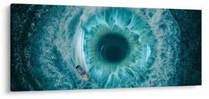 Tenger hajóval képe (120x50 cm)