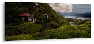 Holdas tájkép (120x50 cm)