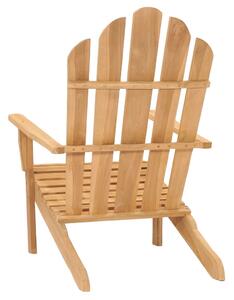 VidaXL tömör tíkfa adirondack szék