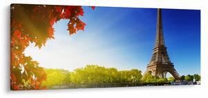 Kép - ősz Párizsban (120x50 cm)