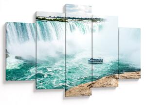 Vízesések hajóval képe (150x105 cm)
