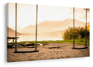 Kép egy hintákról a természetben (90x60 cm)