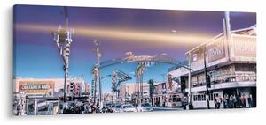 Kép egy utcáról Las Vegasban (120x50 cm)