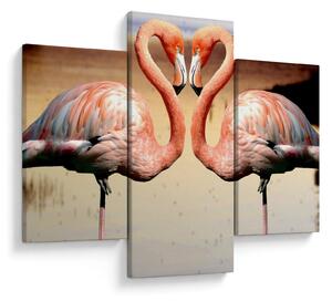 Kép - két flamingó (90x60 cm)
