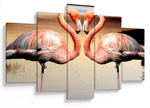 Kép - két flamingó (150x105 cm)